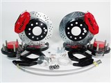 Baer 4261363R 11" SS4+ Shelby Edition Brake Kit Front Red, 1937-1948 Ford / Baer 4261363R Front Disc Brake Conversion