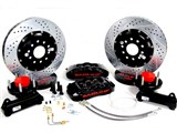 Baer 4261381B 14" Pro+ Brake Kit Front Black, For TCI Spindle / Baer 4261381B Front Disc Brake Conversion