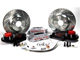 Baer 4261407S 13" Track4 Brake Kit Front Silver, For TCI Spindle / Baer 4261407S Front Disc Brake Conversion