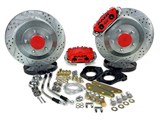 Baer 4261571R 13" Classic Brake Kit Front Red Fits 1979-1993 Mustang With 94-04 SN95 Spindles & Hubs / Baer 4261571R Front Disc Brake Conversion