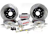 Baer 4262718C 12" SS4+ DS Drag 2.0 Rear Clear, 2015-2018 Mustang S550 (Exc GT350) / Baer 4262718C Rear Disc Brake Conversion