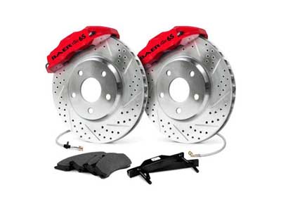 Baer 4301019R 15" Front Extreme Big Brake Kit, Red, Slotted & Drilled, 1999-2023 GM 1500 Truck/SUV / Baer 4301019R Front Extreme+ Big Brake Kit