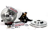 Baer 4301397S 13" Track4 Brake Kit With OE Spindles Front Silver, 1970-1981 Camaro-Firebird / Baer 4301397S Front Disc Brake Conversion