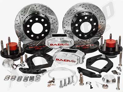 Baer 4301458C 11" SS4+ Dp Stg Brake Kit Front Clear, For TRZ Spindle / Baer 4301458C Front Disc Brake Conversion