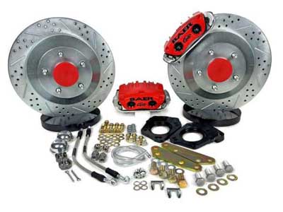 Baer 4301678R 13" Classic Brake Kit Front Red, 1982-1992 Camaro-Firebird / Baer 4301678R Front Disc Brake Conversion
