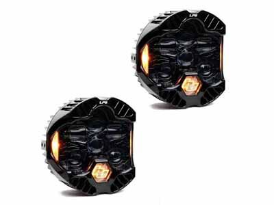 Baja Designs 18-7802 DOT LP6 LED Headlight Replacement Pair Universal (Amber) / Baja Designs 18-7802 Headlight Kit