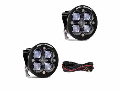Baja Designs 247802 Squadron-R SAE Pair LED Spot Clear / Baja Designs 247802 Fog Light
