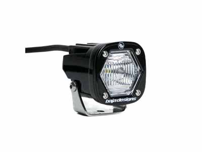 Baja Designs 38-0002 S1 with Trail Lens LED Auxiliary Light Pod Clear / Baja Designs 38-0002 LED Light Pod