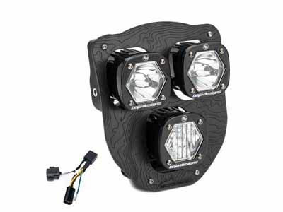 Baja Designs 38-7019 Husqvarna Triple S1 Hydra (D/C) LED Headlight Kit w/ Hi-Low Harness 2024+ FE-S / Baja Designs 38-7019 Headlight Kit
