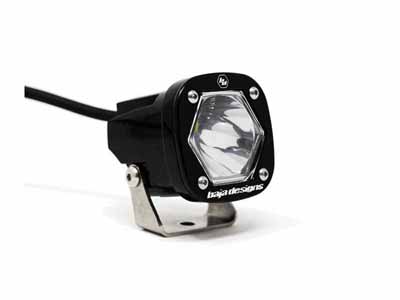Baja Designs 380001 S1 Spot LED Light with Mounting Bracket Single / Baja Designs 380001 LED Light Pod
