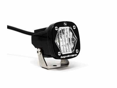 Baja Designs 380005 S1 Wide Cornering LED Light with Mounting Bracket Single / Baja Designs 380005 LED Light Pod