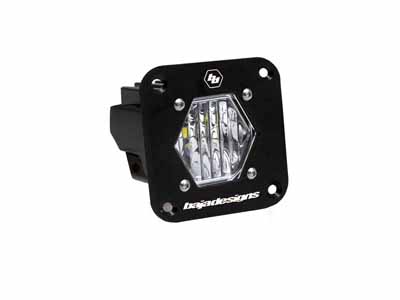 Baja Designs 381005 LED Light Pod Flush Mount Clear S1 Wide Cornering / Baja Designs 381005 LED Light Pod