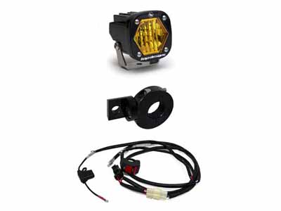 Baja Designs 387003 Electric Start Pit Bike S1 Moto Kit Baja Amber Wide Cornering / Baja Designs 387003 LED Light Kit