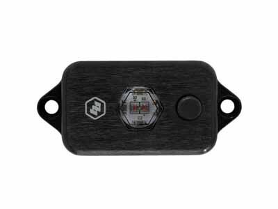 Baja Designs 398054 LED Dome Light w/Switch Red / Baja Designs 398054 Dome Light