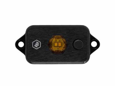 Baja Designs 398057 LED Dome Light w/Switch Baja Amber / Baja Designs 398057 Dome Light