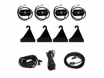 Baja Designs 398062 Bed Rail Cargo Light Kit Red For 05-25 Toyota Tacoma 07-25 Toyota Tundra / Baja Designs 398062 Bed Cargo Area Light
