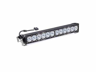 Baja Designs 412002 20-Inch LED Light Bar Single Straight High Speed Spot Pattern Racer Edition OnX6 / Baja Designs 412002 LED Light Bar