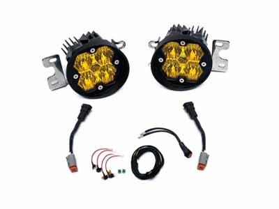 Baja Designs 44-0005 Squadron-R 2.0 Sport Fog Pocket Light Kit 2016-21 RAV4 2014-19 Highlander Amber / Baja Designs 44-0005 Fog Light