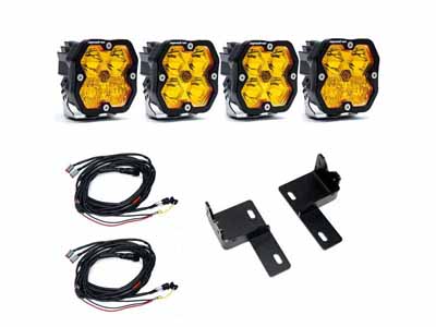 Baja Designs 44-0015 Squadron 2.0 Sport Behind-the-Grille Light Kit 2025-27 4Runner Baja Amber / Baja Designs 44-0015 LED Grille Kit