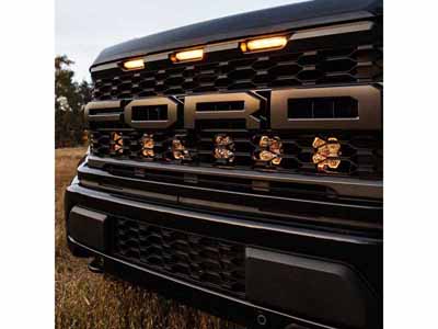 Baja Designs 44-0017 Squadron 2.0 Pro Behind-the-Grille Light Kit 2021-26 F150 Raptor/Raptor-R 37/R / Baja Designs 44-0017 LED Grille Kit