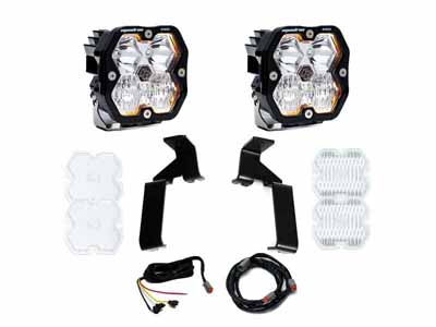 Baja Designs 44-0021 Squadron 2.0 Pro A-Pillar Light Kit Ford 2021-26 F150 Raptor/Raptor-R 37/R / Baja Designs 44-0021 A-Pillar Kit