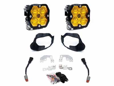 Baja Designs 44-0026 Squadron 2.0 Sport Fog Pocket Light Kit 2019-26 Sprinter Van Baja Amber / Baja Designs 44-0026 Fog Light