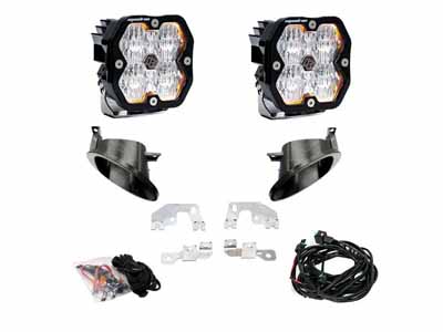 Baja Designs 44-0027 Squadron 2.0 Sport Fog Pocket Light Kit 2014-18 Sprinter Van 2500/3500 Clear / Baja Designs 44-0027 Fog Light