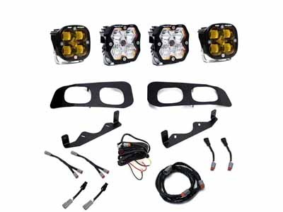 Baja Designs 44-0034 Squadron 2.0 Pro/Squadron Sae Dual Fog Pocket Light 2023-2026 F250/350 Toggle / Baja Designs 44-0034 Fog Light