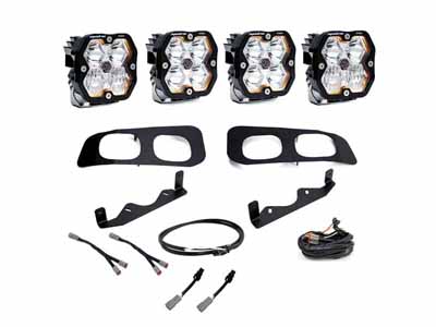 Baja Designs 44-0035-UP Squadron 2.0 Pro Dual Fog Pocket Light Kit 2023-2026 F250/350 Upfitter / Baja Designs 44-0035-UP Fog Light