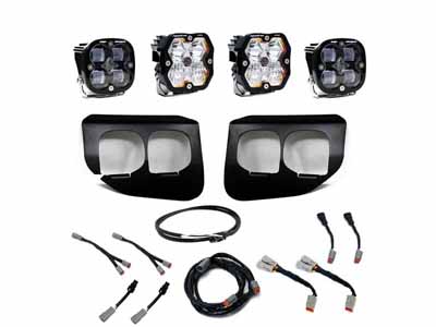 Baja Designs 44-0039-UP Squadron 2.0 Pro/Squadron Sae Dual Fog Pocket Light Kit 2023-2026 F-250/350 / Baja Designs 44-0039-UP Fog Light
