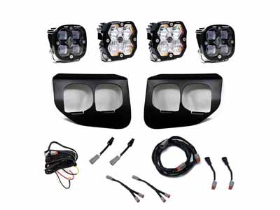 Baja Designs 44-0039 Squadron 2.0 Pro/Squadron Sae Dual Fog Pocket Light Kit 2020-22 F250/350 Clear / Baja Designs 44-0039 Fog Light