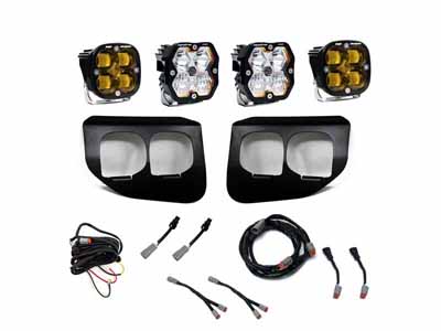Baja Designs 44-0040 Squadron 2.0 Pro/Squadron Sae Dual Fog Pocket Light Kit Ford 2020-22 F-250/350 / Baja Designs 44-0040 Fog Light