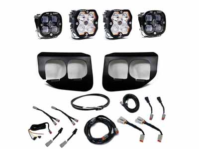 Baja Designs 44-0041-UP Squadron 2.0 Sport/Squadron Sae Dual Fog Pocket Light Kit 2020-2022 F250/350 / Baja Designs 44-0041-UP Fog Light