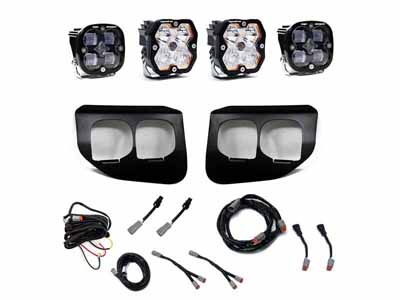 Baja Designs 44-0041 Squadron 2.0 Sport/Squadron Sae Dual Fog Pocket Light Kit 20-22 F250/350 Clear / Baja Designs 44-0041 Fog Light