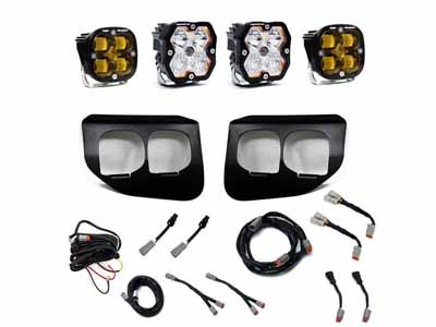 Baja Designs 44-0042 Squadron 2.0 Sport/Squadron Sae Dual Fog Pocket Light Kit Ford 2020-22 F250/350 / Baja Designs 44-0042 Fog Light