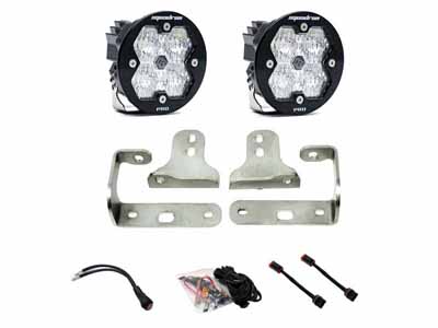 Baja Designs 44-0046 Squadron-R 2.0 Pro Fog Pocket Light Kit 18-26 Wrangler/Gladiator w/Sport Bumper / Baja Designs 44-0046 Fog Light