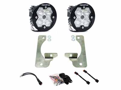 Baja Designs 44-0047 Squadron-R 2.0 Sport Fog Pocket Light Kit Wrangler/Gladiator w/Rubicon Bumper / Baja Designs 44-0047 Fog Light