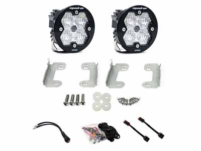 Baja Designs 44-0050 Squadron-R 2.0 Pro Fog Pocket Light 2018-26 Wrangler/Gladiator w/Sahara Bumper / Baja Designs 44-0050 Fog Light