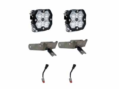 Baja Designs 44-0080 Squadron 2.0 Pro Fog Pocket LIght Kit Ford 1999-10 F-250/350 Super Duty / Baja Designs 44-0080 Fog Light