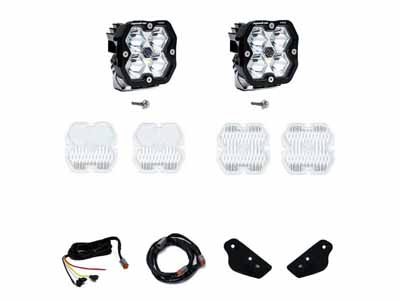 Baja Designs 44-0087-UP Squadron 2.0 Pro A-Pillar Light Kit 2021+ Bronco Upfitter / Baja Designs 44-0087-UP A-Pillar Kit