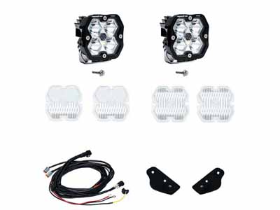 Baja Designs 44-0087 Squadron 2.0 Pro A-Pillar Light Kit 2021+ Bronco Toggle / Baja Designs 44-0087 A-Pillar Kit