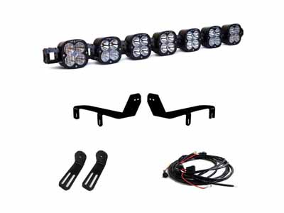 Baja Designs 44-7080-UP 7XL Pro Linkable Bumper LED Light Bar Kit for F-250/350 Super Duty 2017-2019 / Baja Designs 44-7080-UP Bumper Lights