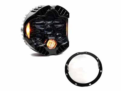 Baja Designs 44-8115 DOT LP6 LED Headlight Kit 2014-2023 Harley Davidson Street Glide (Amber) / Baja Designs 44-8115 Headlight Kit