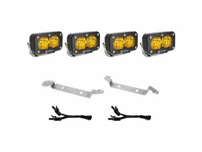 Baja Designs 44-8281 S2 Sport OEM Fog Light Replacement Kit 2025-On 4Runner Non-TRD Pro Baja Amber / Baja Designs 44-8281 Fog Light