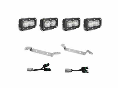 Baja Designs 44-8288 S2 Sport OEM Fog Light Replacement Kit 2024-on Tacoma TRD Pro/Trailhunter Clear / Baja Designs 44-8288 Fog Light