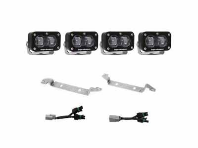 Baja Designs 44-8290 S2 SAE OEM Fog Light Replacement Kit 2024-On Tacoma TRD Pro/Trailhunter Clear / Baja Designs 44-8290 Fog Light