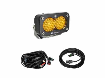 Baja Designs 44-8292 S2 Sport Universal Chase Light Kit Work/Scene Baja Amber / Baja Designs 44-8292 LED Light Kit