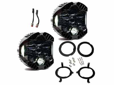Baja Designs 44-8309 DOT LP6 LED Headlight Kit 2018-25 Wrangler/Gladiator w/LED Headlights (White) / Baja Designs 44-8309 Headlight Kit