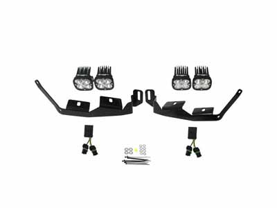 Baja Designs 447013 Polaris Headlight Kit 2014-Present RZR XP1000/RS1 Pro / Baja Designs 447013 Headlight Kit