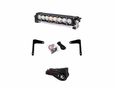 Baja Designs 447037 Can-Am X3 Shock Mount Kit w/10 Inch S8 Light Bar Clear / Baja Designs 447037 LED Light Kit